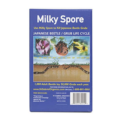 Milky Spore Japanese Beetle and Other Beetle Killer, 10 Ounce