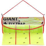 W4W Giant Sticky Fly Trap Roll - MAX Strength - Outdoor/Indoor - Non Toxic - for Flies and Other Bugs (2 Pack- Contains 2 Giant Fly Rolls)