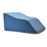 Lounge Doctor Elevating Leg Rest Pillow, Large, 18 in. Wide, Heather Grey, Uniquely Designed Incline Wedge for Vein Circulation, Leg Swelling, Lymphedema, Leg and Back Pain, Relaxation