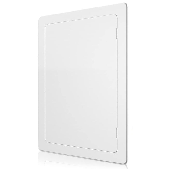 Access Panel for Drywall - 12 x 16 inch - Wall Hole Cover - Access Door - Plumbing Access Panel for Drywall - Heavy Durable Plastic White