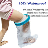 Tideshake - 100% Waterproof Kid Leg Cast Cover for Showering, Reusable Kid Short Leg Cast Protector, Cast Covers for Shower Leg, Cast Bag for Shower, Cast Cover for Showering Foot (18inch)