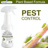 Plant and Garden Pest Control Spray by Premo Guard - 32 oz - Kills Aphids, Spider Mites, Gnats, Whiteflies, Beetles, Caterpillars and Fungus - Fast Acting & Effective - Child and Pet Safe