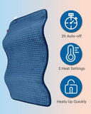 Comfytemp 17''x33'' XXXL King Size Heating Pad for Back Pain Relief Cramps with Auto Shut Off and 3 Heat Settings, Extra Large Electric Heated Pad for Full Body Back/Neck/Shoulders/Abdomen/Legs