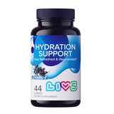LIVS Hydration Support - Hydration Gummies, Electrolyte Supplements, Post Workout Recovery Electrolyte Gummies - No Artificial Flavors, Elderberry Flavor, 44 Count