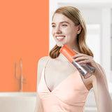 itvae Cordless Water Dental Flosser for Teeth, Portable 300ML Water Teeth Cleaner Picks, 3 Cleaning Modes 6 Jet Tips, Water Dental Picks for Cleaning