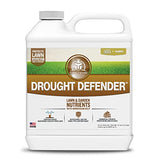 Turf Titan Drought Defender - Liquid Lawn Fertilizer Concentrate - Kelp Fertilizer for All Grass Types and Vegetables - Liquid Fertilizer for Lawns During Summer - 32 oz - No Hose Sprayer