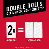 Brawny® Tear-A-Square® Paper Towels, 16 Double Rolls = 32 Regular Rolls