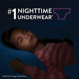 Goodnites Girls' Nighttime Bedwetting Underwear, Size Extra Large (95-140+ lbs), 28 Ct (2 Packs of 14), Packaging May Vary