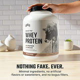 Levels Grass Fed 100% Whey Protein, No Hormones, Chocolate Mocha, 5LB