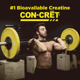 CON-CRET®+ Test, CON-CRET® Patented Creatine HCl Now with Testofen®, Boost Testosterone Levels, 60 Capsules