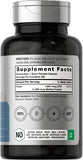 Methyl Folate 1000 mcg | 200 Capsules | 5-MTHF | Folic Acid Supplement | Non-GMO, Gluten Free Methylfolate | by Horbaach