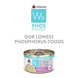 Weruva Wx Phos Focused, Tilapia & Tuna Formula in a Hydrating purée, 3oz Can (Pack of 12)