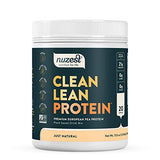Nuzest - Pea Protein Powder - Clean Lean Protein, Premium Vegan Plant Based Protein Powder, Dairy Free, Gluten Free, GMO Free, Protein Shake, Just Natural (UNFLAVORED), 20 Servings, 1.1 lb
