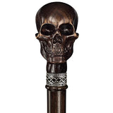 Skull Cane - Handmade - Skull Walking Stick | Vampire Gothic Walking Cane | Skull Canes for Men, Cool Steampunk Cane for Men (39 Inch)