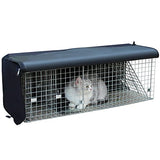 Trap Cage Cover, Animal Trap Cage Cover Small Animal Trap Cover for 1-Door Humane cat Trap 32 x 10 x 12inch, [Only Cover]