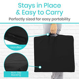 Vive Waterproof Wheelchair Cushion for Pressure Relief (16x16x3) - Washable Cover Incontinence Protection for Elderly Adults & Seniors - Memory Foam Gel Pad for Recliners, Office Chairs, Car, Travel