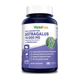 NusaPure Astragalus 15,000mg Per Caps 200 Veggie Capsules (Vegetarian, Non-GMO & Gluten-Free) Max Strength