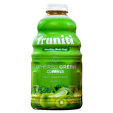 Fruniti Super Greens Smoothie Mix - Natural Cleanse + Detox All-in-One Delicious Fruit + Veggie Puree - Spirulina, Spinach, Kale, Cucumber, Lemongrass, Apple, Banana, Kiwi - Makes 24 Smoothies