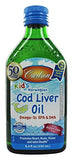 Carlson - Kid's Cod Liver Oil, 550 mg Omega-3s, Vitamins A & D3, Wild Norwegian, Bubble Gum, 250 mL