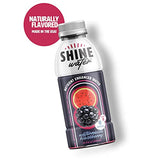 ShineWater Watermelon Blackberry -Pack of 12 (16.9 Fl Oz Each) - Naturally Flavored Electrolyte Water with Vitamin D, Powerful Hydration and Plant-Based Antioxidants, Zero Sugar, Low Calorie!