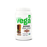 Vega Protein Made Simple, Dark Chocolate - Stevia Free Vegan Protein Powder, Plant Based, Healthy, Gluten Free, Pea Protein for Women and Men, 2.3 lbs (Packaging May Vary)