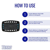Terro T801SR Garbage Guard Trash Can Insect Killer - Kills Flies, Maggots, Roaches, Beetles, and Other Insects - 2 Pack