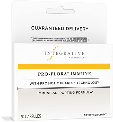 Integrative Therapeutics - Pro-Flora Immune with True Delivery Technology - Immune System Support with Lactoferrin* - Once Daily Dosage - Shelf Stable - Survives Stomach Acid - 30 Count