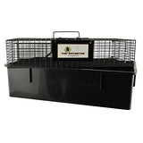 Rugged Ranch RATTR Ratinator No Poison, Easy Multiple Catch and Release Indoor and Outdoor Humane Live Trap Cage for Rodents, Black