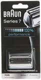 Braun Series 7 70S Electric Shaver Head Replacement, Compatible with Series 7 Shavers: 720cc, 730cc, 735s, 750cc, 760cc, 790cc, and 795cc