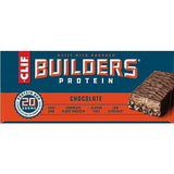 CLIF Builders - Chocolate Flavor - Protein Bars - Gluten-Free - Non-GMO - Low Glycemic - 20g Protein - 2.4 oz. (12 Count)