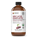 Complete Natural Uric Acid Complete - Liquid Supplement to Support Uric Acid Cleanse, Kidney Health & Blood Circulation with Apple Cider Vinegar, Tart Cherry, Beet Root, Lemon, Cinnamon - 12oz