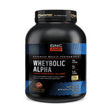GNC AMP Wheybolic Alpha with MyoTOR Protein Powder | Targeted Muscle Building and Workout Support Formula with BCAA | 40g Protein | Chocolate Fudge | 22 Servings