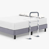 Canford Bed Rails for Elderly Adults Safety - with Motion Light, Bed Assist Rail Handle with Support Legs, Bedside Hand Guard Grab Bar for Seniors & Surgery Patients Fits King, Queen, Full, Twin