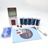 1pc Healthcaretuye Hemoglobin Meter Hemoglobin Test Meter Kit Hemoglobin Analyzer Anemia Monitor + 125pcs Test Strips + 125pcs Lancets