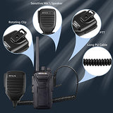 Retevis RT27 Walkie Talkies,Two Way Radio with Shoulder Speaker Mic,2 Way Radios Long Range,USB Charging Base,Local Alarm,Walkie Talkie for Adults Construction Site School Security(5 Pack)