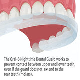 Oral-B Nighttime Dental Guard, Less Than 3-Minutes for Custom Teeth Grinding Protection with Scope Mint Flavor, Standard