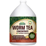 Worm Tea for Gardening Soil, Worm Tea Fertilizer Liquid - Worm Castings, Earthworm Casting Manure Fertilizer - Earthworm Tea Worm Castings - PetraTools Worm Casting Concentrate (1 Gal)