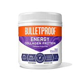 Bulletproof Dark Chocolate Energy Collagen Protein, 18.8 Ounces (1 Count), Caffeine-Free Fuel with Vitamins and Antioxidants