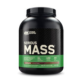 Optimum Nutrition Serious Mass, Weight Gainer Protein Powder, Chocolate, 6 Pound (Packaging May Vary)