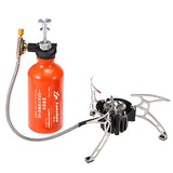 Outdoor Camping Multi Fuel Oil Stove with 500ml Gasoline Fuel Bottle for Diesel