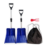 2 Pack Snow Shovel with Adjustable Handle for Kids Age 3+ & Parents Portable Kids Shovels for Digging Snow Beach,Garden Cleaning,Only 30 Sets!