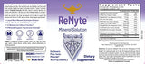 RnA ReSet - ReMyte Electrolyte Mineral Solution, Liquid Multi Mineral, 12 Minerals Including Iodine, Selenium, Zinc, Magnesium, Boron, 480 ml - by Dr. Carolyn Dean