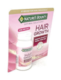 Nature's Bounty Hair Growth Supplement, 1 Per Day, Clinically Shown to Support Thicker, Fuller Hair, with Biotin, Silicon & Arginine, 90 Capsules
