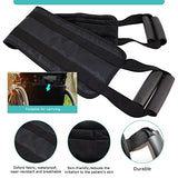 YHK 32in Padded Bed Transfer Nursing Sling for Patient，Elderly Safety Lifting Aids,Nursing Transfer Sling Handle Back Lift Mobility Belt for Patient Care,for Medical Lifting Assistance.