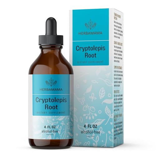 Cryptolepis Liquid Extract - Organic Tincture to Support Immunity, Stress Relief, Digestive Wellness & Body Cleanse - Natural Herbal Drops - Vegan Supplement, No Sugar or Alcohol - 4 fl. oz