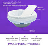 Senvok Commode Liners with Highly Absorbent Pads - [Lemon Scent Pack of 60] - Medical Grade - Universal Fit - Leak-Proof - Bedside Commode Liners and Pads Disposable, Toilet Liners Disposable Adult