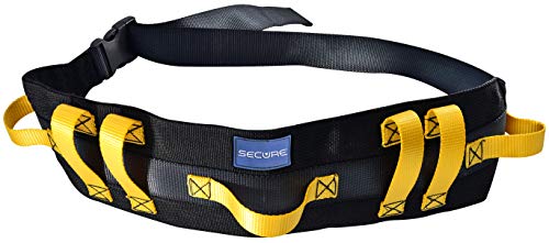 Secure XL Gait Belt with Handles and Quick Release Buckle - Caregiver Standing Assist Aid - Bariatric Gait Belts and Transfer Belts for Seniors, Stand Assist Patient Lift Aid for Elderly, Nurses, PT