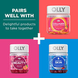OLLY Flawless Complexion Gummy, Clear and Healthy Skin Support, Vitamins E, A, Zinc, Chewable Supplement, Berry - 50 Count (Pack of 1)