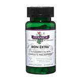 Vitanica Iron Extra, Iron Supplement Enhanced Absorption with Vitamin C 500mg, Methylfolate 400mcg, B12 Vitamin 500mcg, Calcium, Yellow Dock, Dandelion Root & Nettle Leaf Extract, Vegan, 60 Capsules