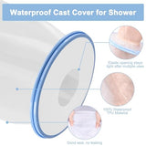 VALLEYWIND Waterproof Arm Cast Cover for Shower Kids Reusable Cast Protector for Shower Arm Child Cast Bag for Shower Arm Hand